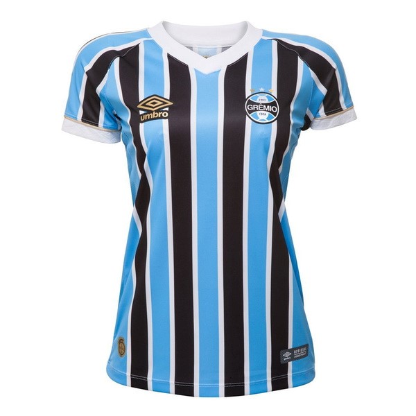 Camiseta Grêmio FBPA 1ª Mujer 2018-2019 Azul